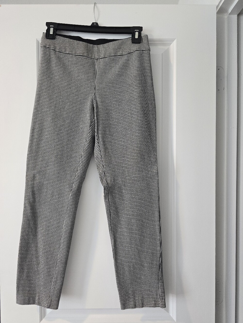 Black Checkered Pants